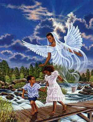 black angels of god